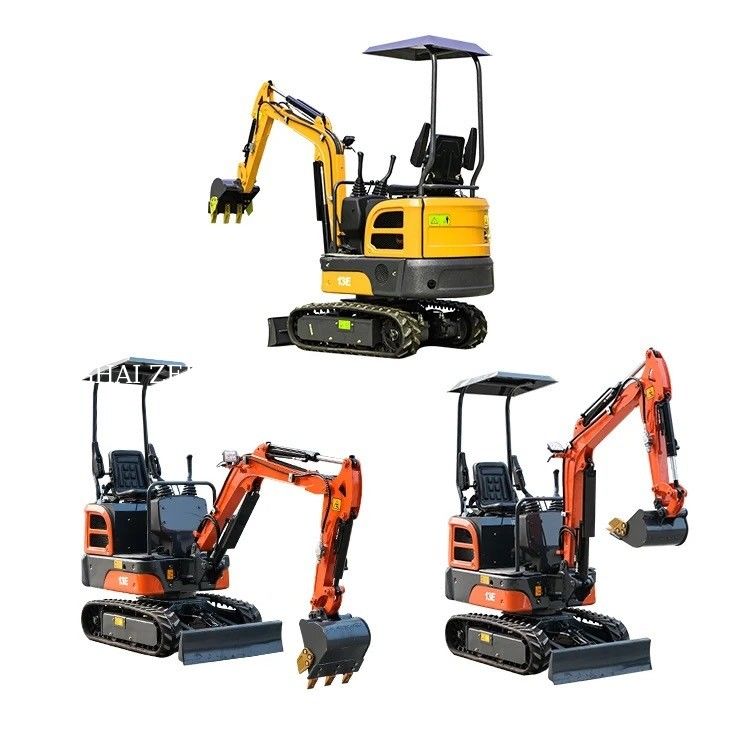 2.5 Tonnen Minibagger 8,6 kW Kleinbaggermaschine mit Euro-V-Emissionsmotor