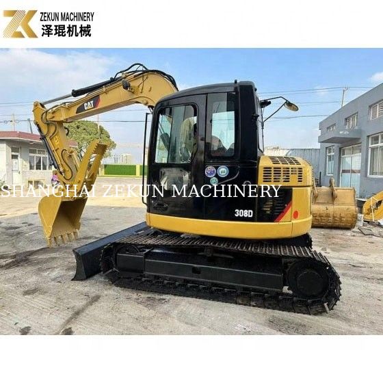 Gebraucht 8 Tonnen CAT 308 Crawler Excavator 308D Mini Bagger mit hervorragender Leistung