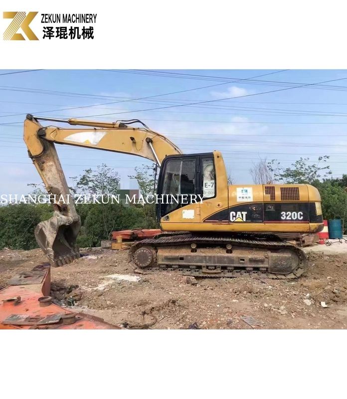 Gebraucht CAT 320C Bagger 320 Arbeitsstunden 4001-6000 Eimer Kapazität 0,8m3