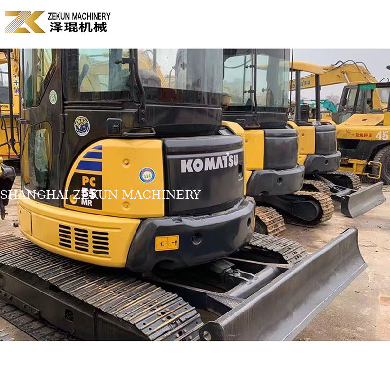 Second Hand Komatsu PC55MR-2 Bagger mit 28,5 kW Leistung und 0,2 m3 Eimerkapazität