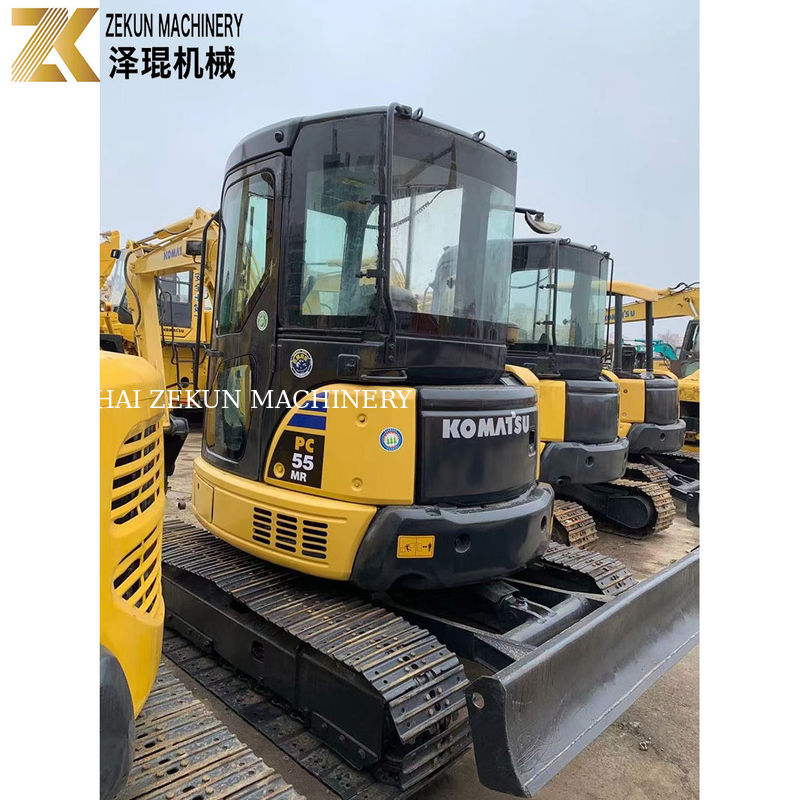 Second Hand Komatsu PC55MR-2 Bagger mit 28,5 kW Leistung und 0,2 m3 Eimerkapazität