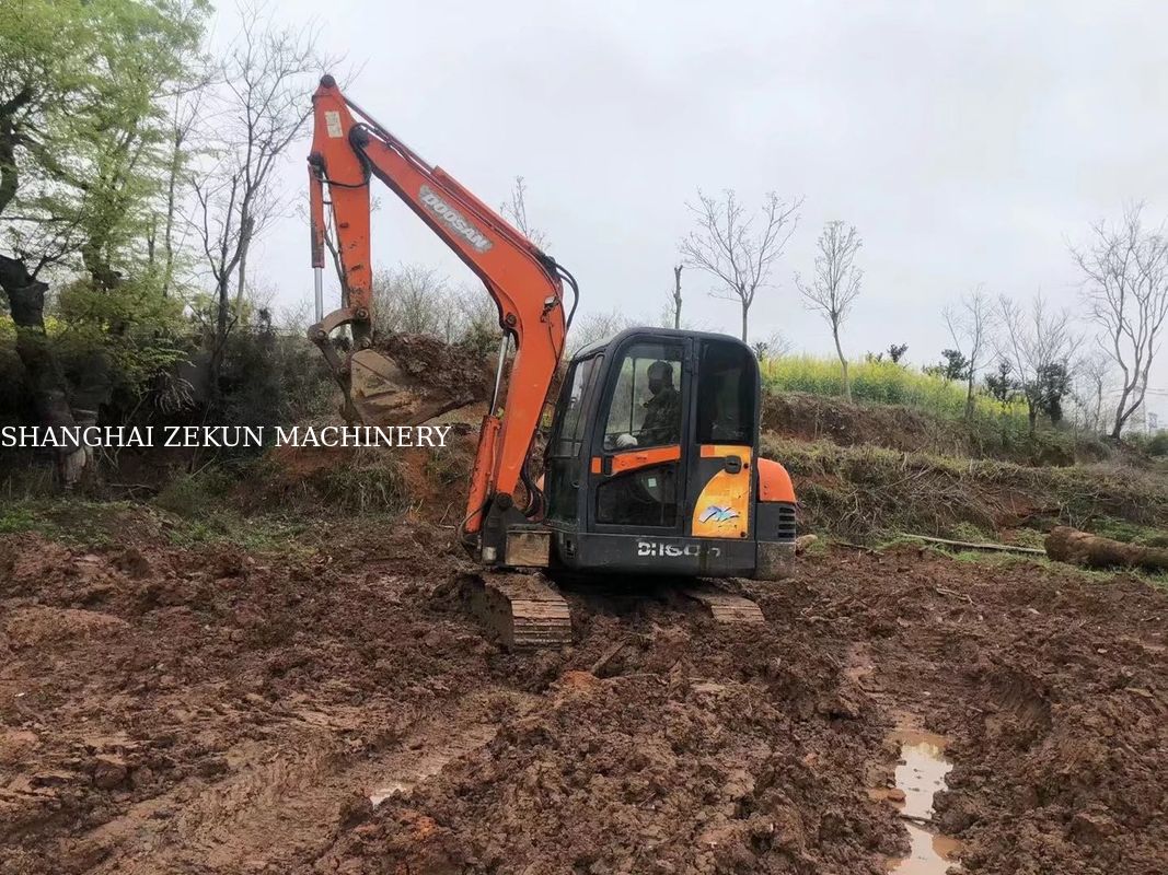 2010 EX60 Gebraucht-Minibagger 38,1kw mit Original-Hydraulikventil