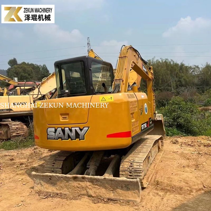 Jahr 2022 Gebraucht 7.5T Sany 75C Bagger SY75C-8 SY75C PRO Gebrauchtbagger