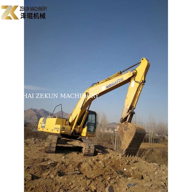 Komatsu PC200-7 Crawler Bagger 20 Tonnen 2015 für Baumaschinen verwendet