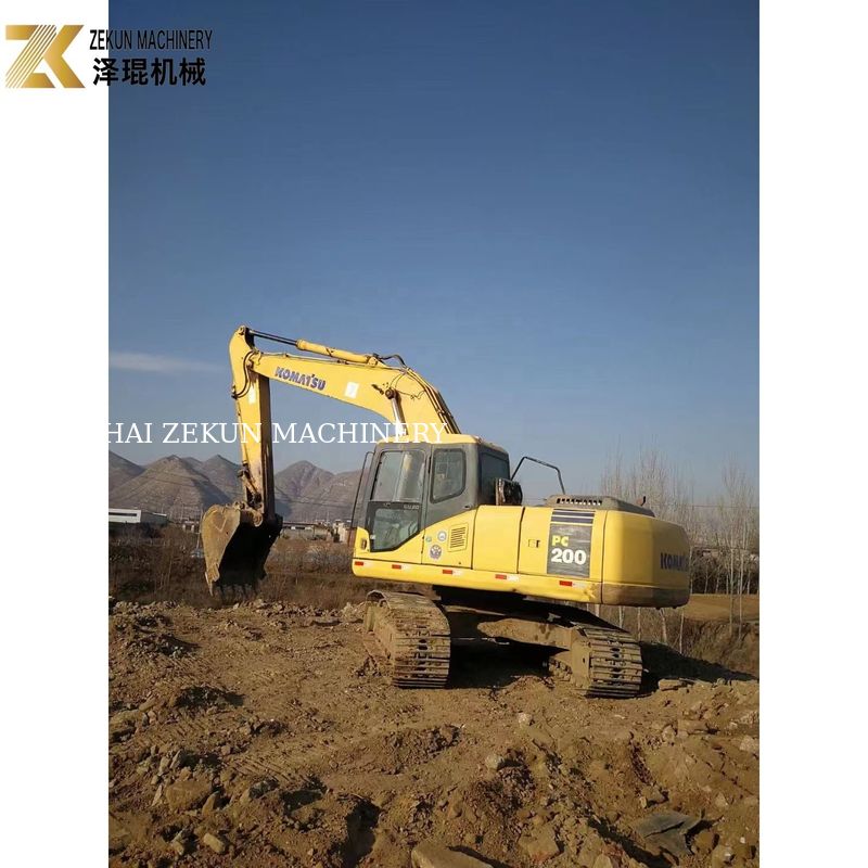 Komatsu PC200-7 Crawler Bagger 20 Tonnen 2015 für Baumaschinen verwendet