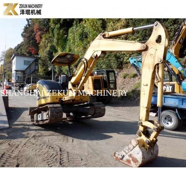 Gebraucht Japan Komatsu PC55MR PC55MR-2 Bagger 5,5 Tonnen für Bau- und Landwirtschaftsgraben