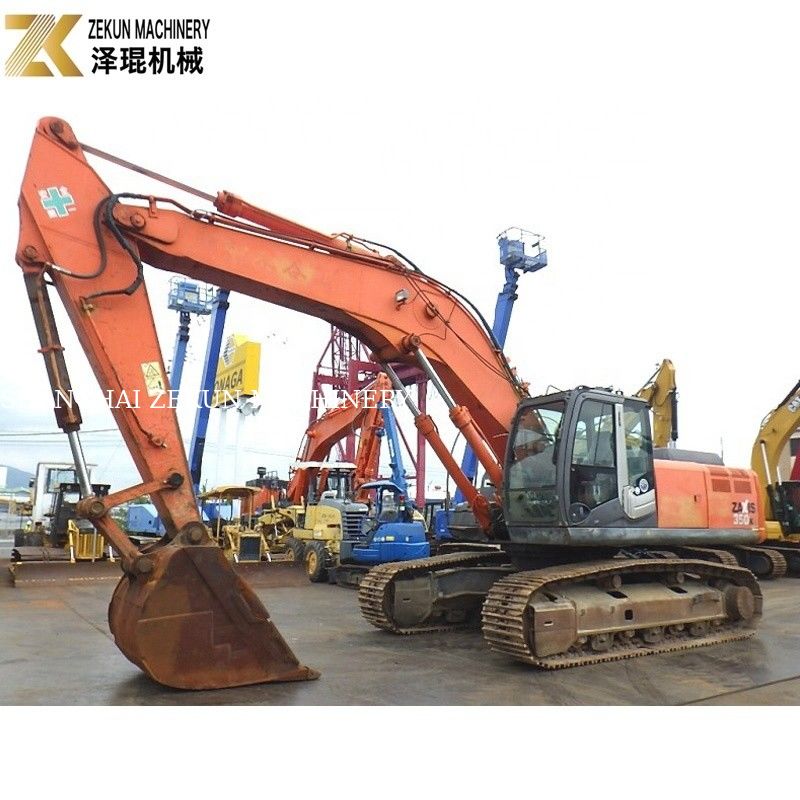 Gebrauchte Baumaschinen Hitachi 350 Bagger ZX350K 35 Tonnen mit AA-6HK1X-Motor
