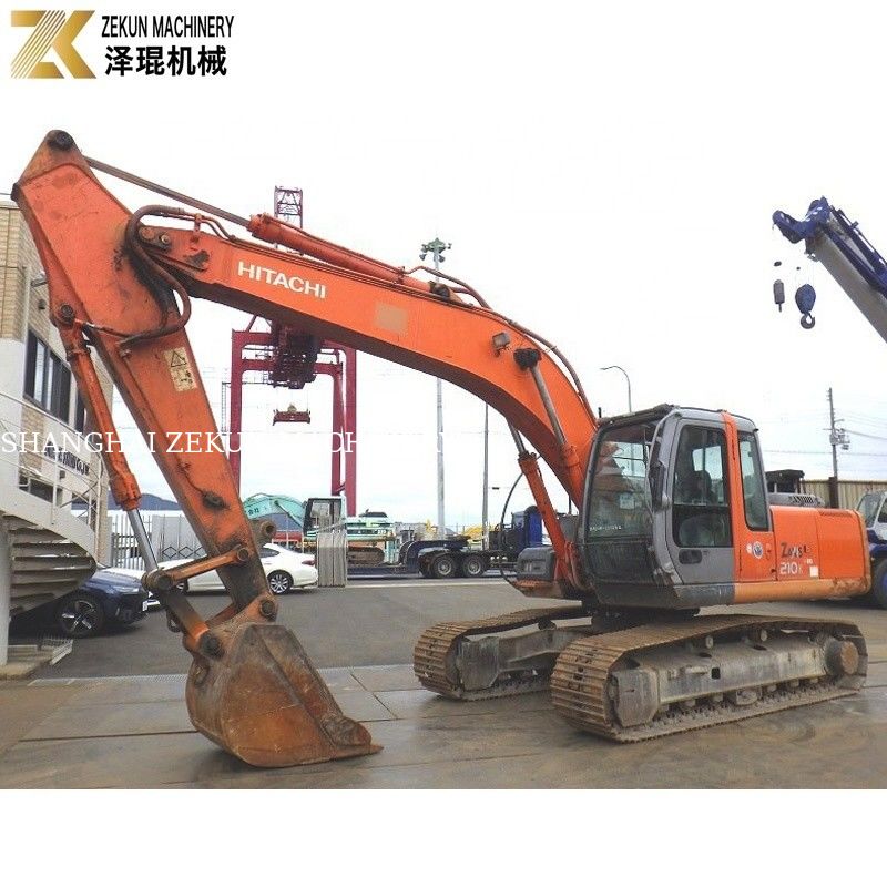 21 Tonnen Gebraucht Hitachi Zaxis 210 Bagger ZX210 Crawler Bagger mit 1,0m3 Eimer Kapazität