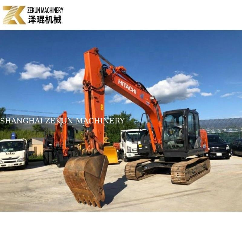 Mini Digger Gebraucht 12 Tonnen Bagger Hitachi ZX120 Bagger ZX120-6 mit ISUZU Motor