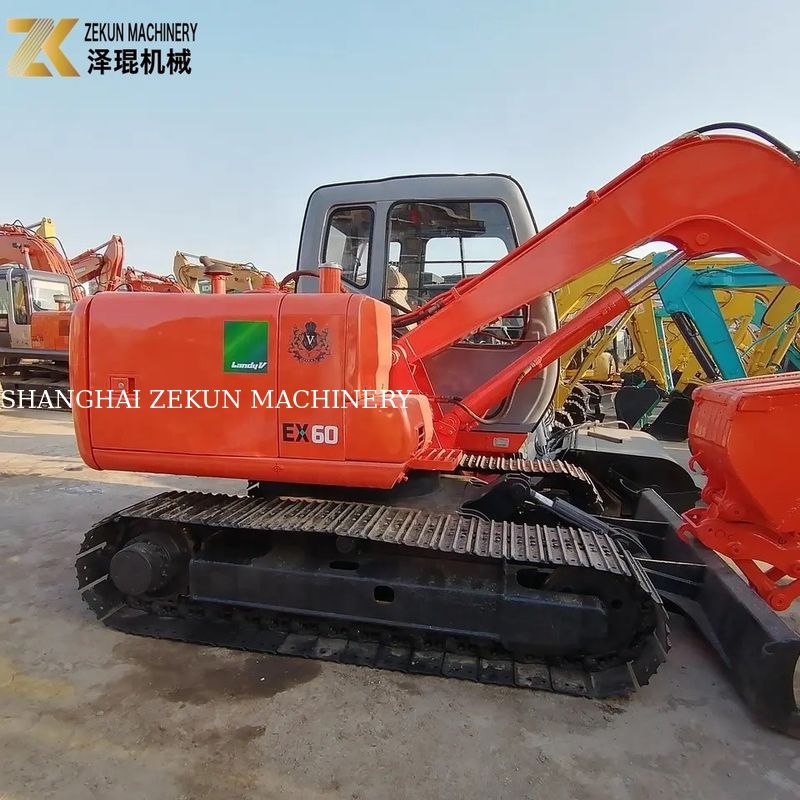 2018 Original verwendet Hitachi EX60 Bagger Crawler Maschine EX60-5 mit Hydraulikventil