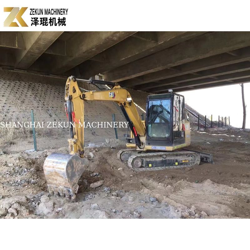 CAT 305.5E Gebrauchtes Minibagger 5,5 Tonnen Originalfarbe
