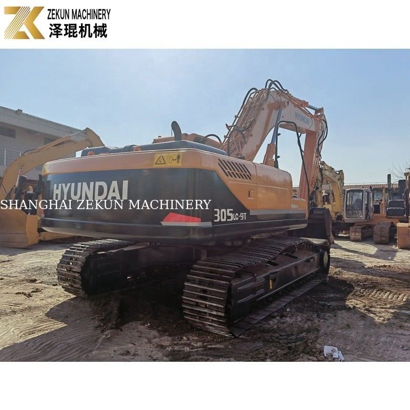 30 Tonnen gebrauchtes Hyundai 305 Bagger 305LC 305LC-9T aus Korea 1,4 m3 Eimer