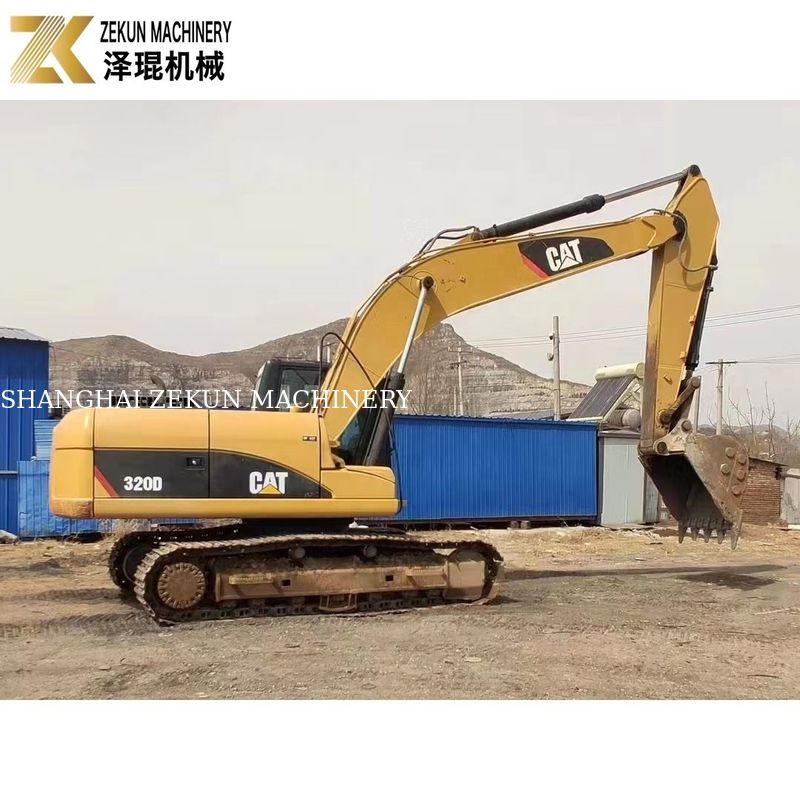 CAT 320D Crawler Bagger verwendet in Japan 20930 KG Maschinengewicht CAT Hydraulikventil