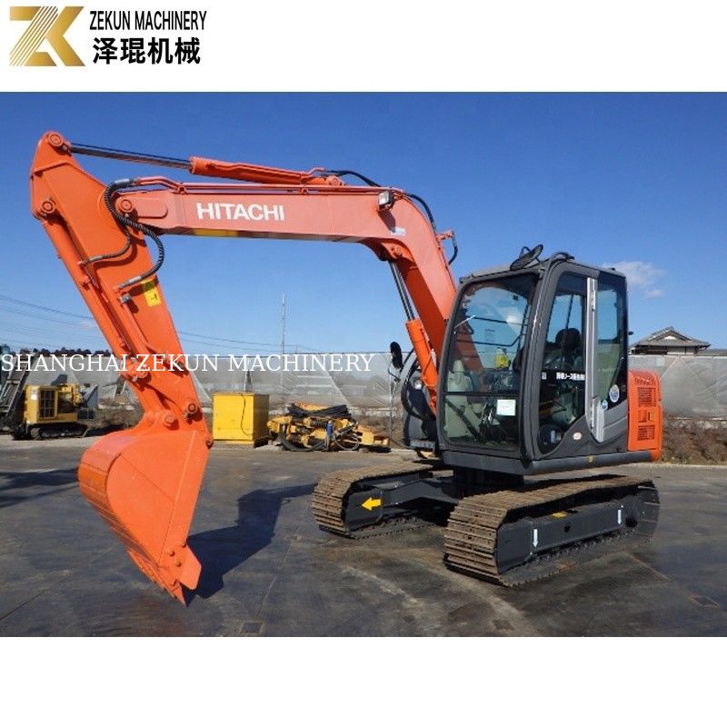 Kleiner Mini 7Ton Hitachi Zaxis 70 Crawler Bagger ZX70 mit 2001-4000 Arbeitsstunden