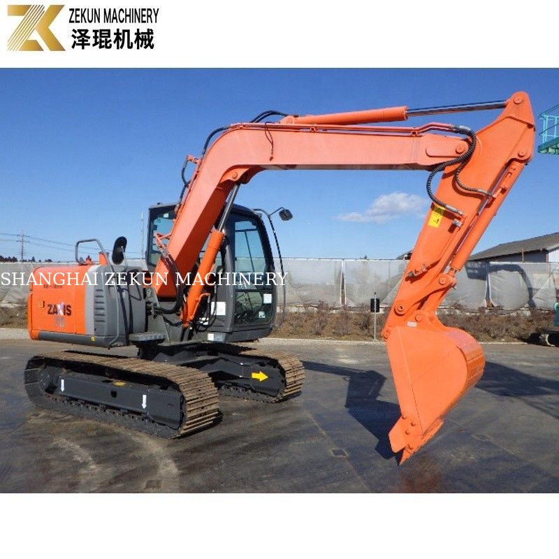 Kleiner Mini 7Ton Hitachi Zaxis 70 Crawler Bagger ZX70 mit 2001-4000 Arbeitsstunden