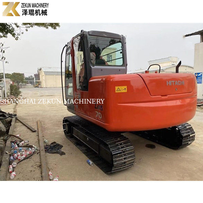 Gebrauchtes Hitachi ZX70 Bagger mit ISUZU-Motor und Original-Hydraulikpumpe in Japan