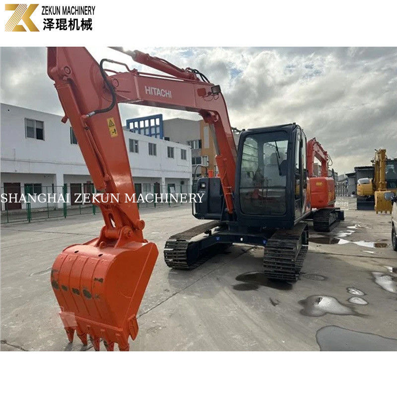 Gebrauchtes Hitachi ZX70 Bagger mit ISUZU-Motor und Original-Hydraulikpumpe in Japan