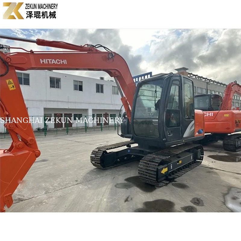 Gebrauchtes Hitachi ZX70 Bagger mit ISUZU-Motor und Original-Hydraulikpumpe in Japan