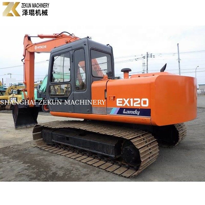 Hitachi EX120-1 Bagger für Crawler im Straßenbau