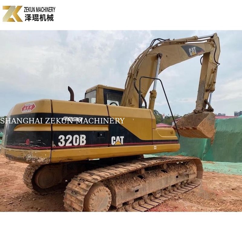 Gebrauchtes CAT320 Crawler Excavator 20.6T importiert aus Japan Originalfarbe