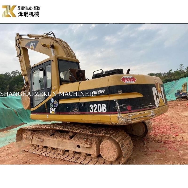 Gebrauchtes CAT320 Crawler Excavator 20.6T importiert aus Japan Originalfarbe