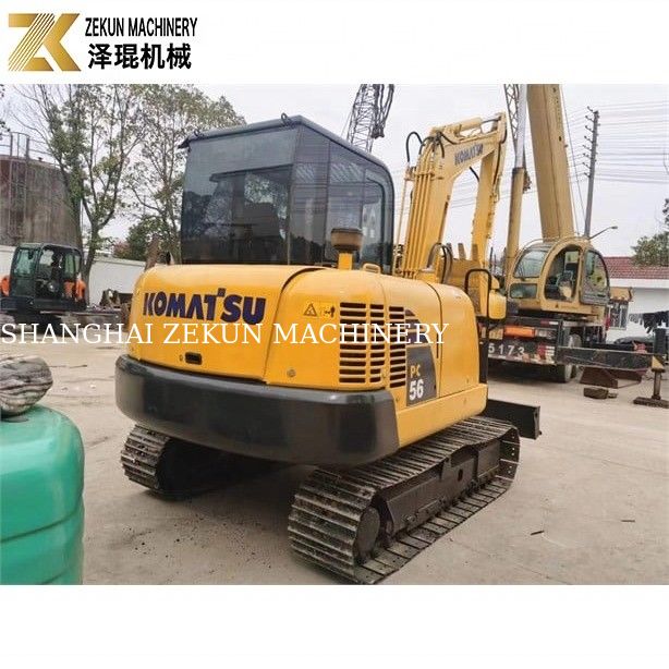 Komatsu PC56-7 Minibagger mit 5 Tonnen Betriebsgewicht und langlebigem Dieselmotor
