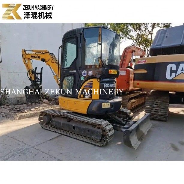 3.5 Tonnen kleiner Gebraucht-KOMATSU PC35MR-5 Bagger aus dem Jahr 2016 mit Hydraulischer Baggermaschine