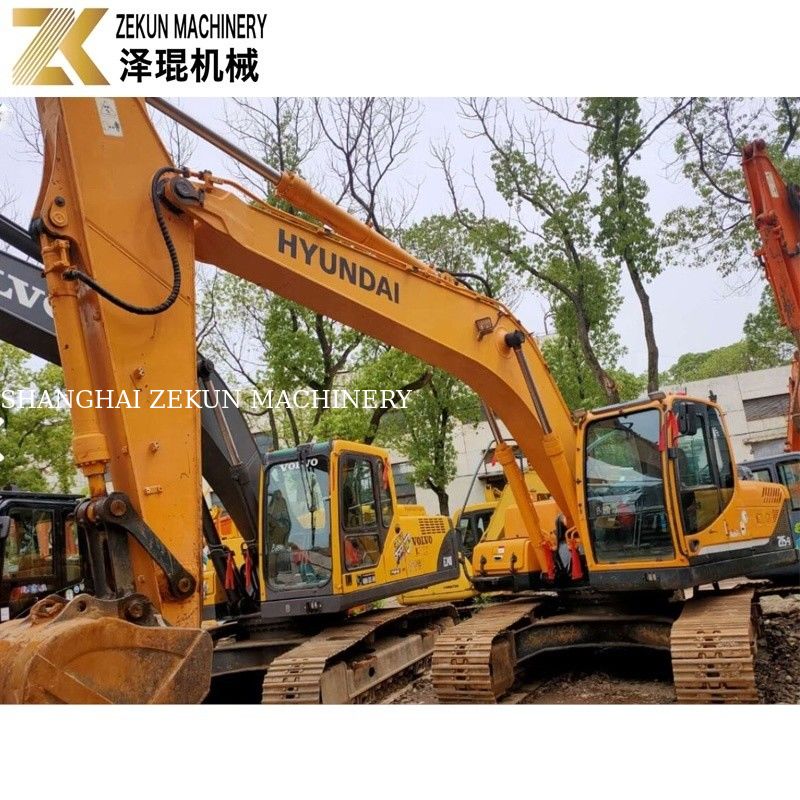 21 Tonnen gebrauchtes Hyundai 215 Bagger R215-9 Gebrauchtbagger mit Originalpumpe