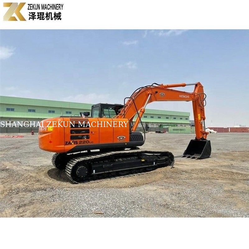 Mittelgroßer Bagger 22 Tonnen verwendet Hitachi 220 Bagger ZX220LC