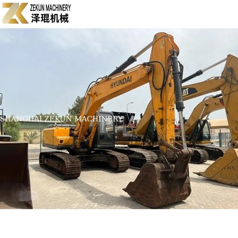 Südkorea 22 Tonnen gebrauchtes Hyundai R220LC-7 Bagger zum Graben Jahr 2016