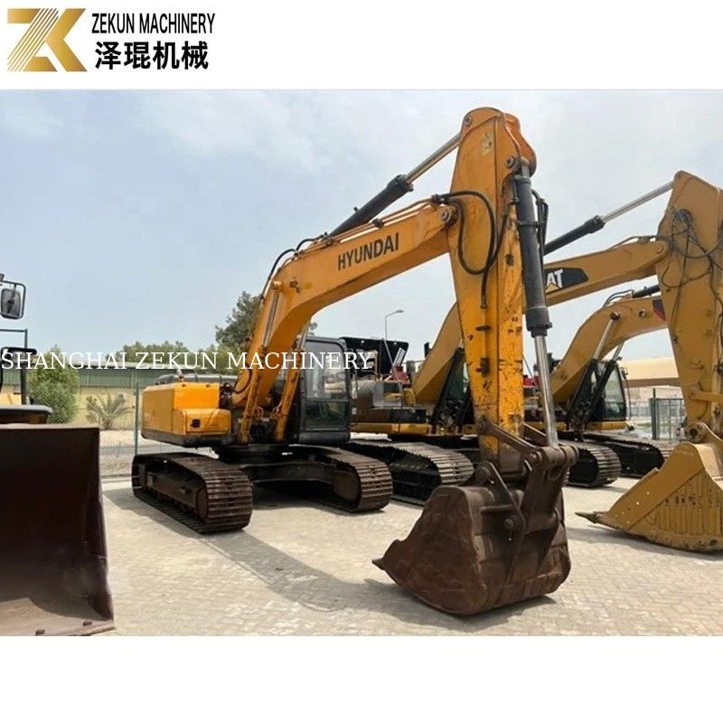 Südkorea 22 Tonnen gebrauchtes Hyundai R220LC-7 Bagger zum Graben Jahr 2016