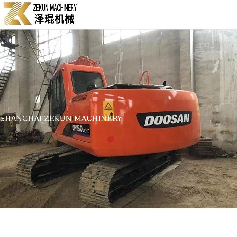 Original Digger 15Ton Gebraucht Doosan DH150 Bagger mit Jack Hammer DH150-7 2017