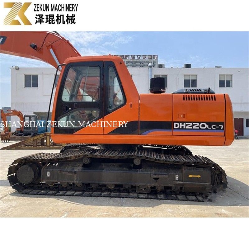 Gebrauchtes Erdgräber 22 Tonnen Doosan 220 Bagger DH220LC-7 Motor 21400 K