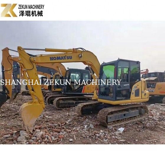 0.35m3 Eimer Gebraucht Komatsu Bagger PC 70 8 7T Gebraucht Komatsu Mini Bagger