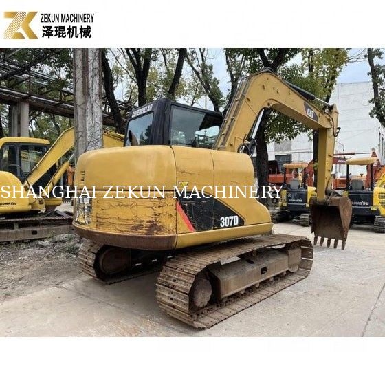 41.5KW Gebraucht Katze 307 Bagger 7 Tonnen Gebraucht Crawler Bagger Bau