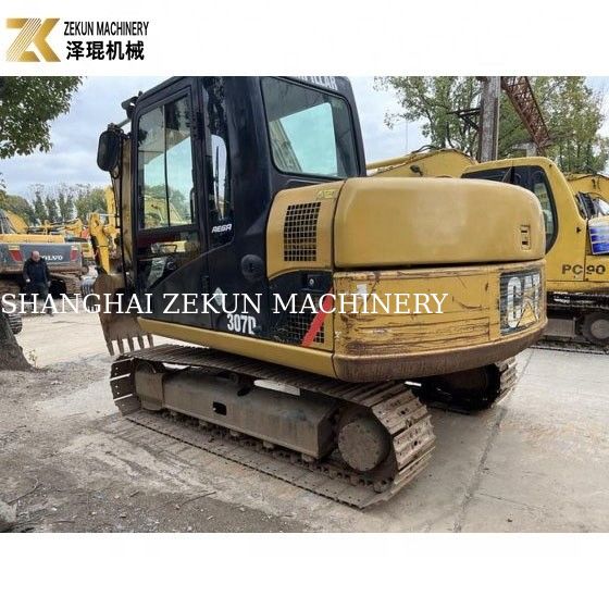 41.5KW Gebraucht Katze 307 Bagger 7 Tonnen Gebraucht Crawler Bagger Bau