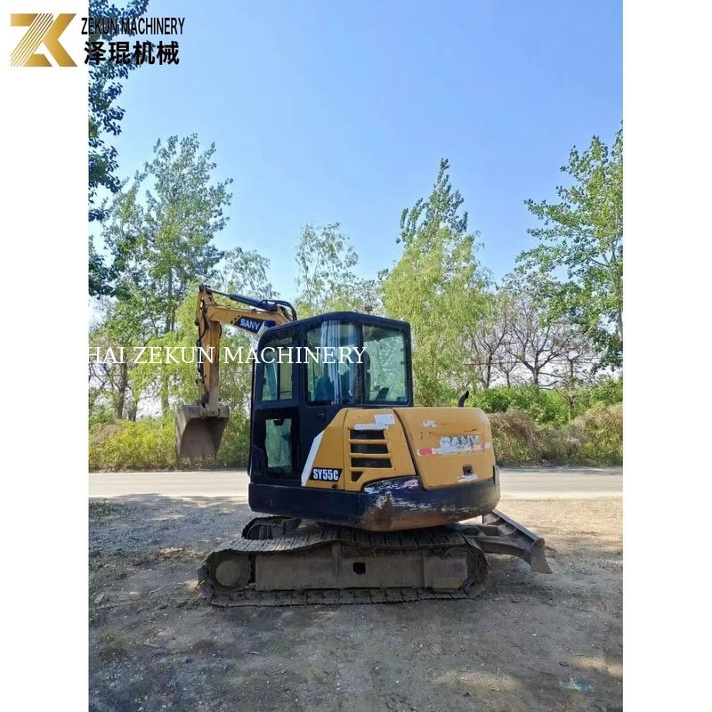 Gebrauchtes Sany SY55C-9 Bagger 5,5 Tonnen Betriebsgewicht Originalfarbe