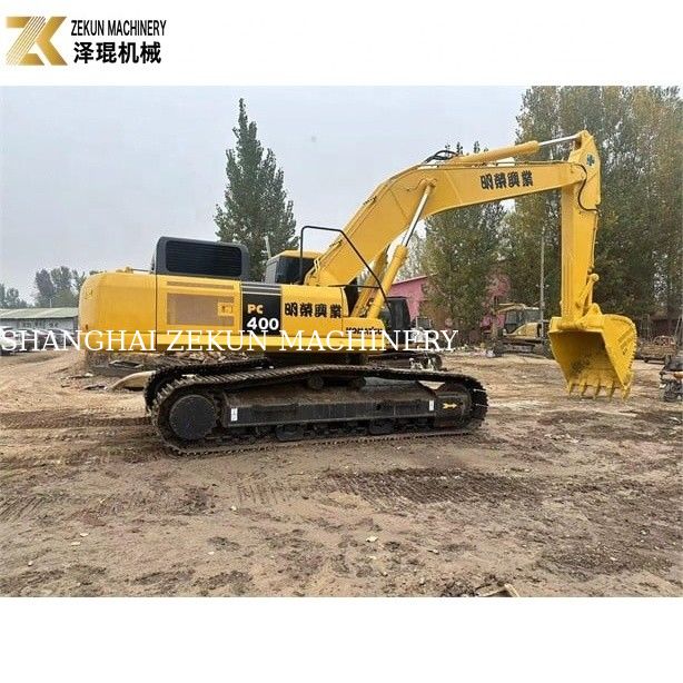 1.9m3 Eimer Hydraulischer Crawler Bagger verwendet Komatsu PC400-7 für einen reibungslosen Betrieb