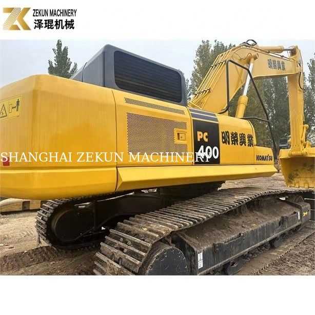 1.9m3 Eimer Hydraulischer Crawler Bagger verwendet Komatsu PC400-7 für einen reibungslosen Betrieb
