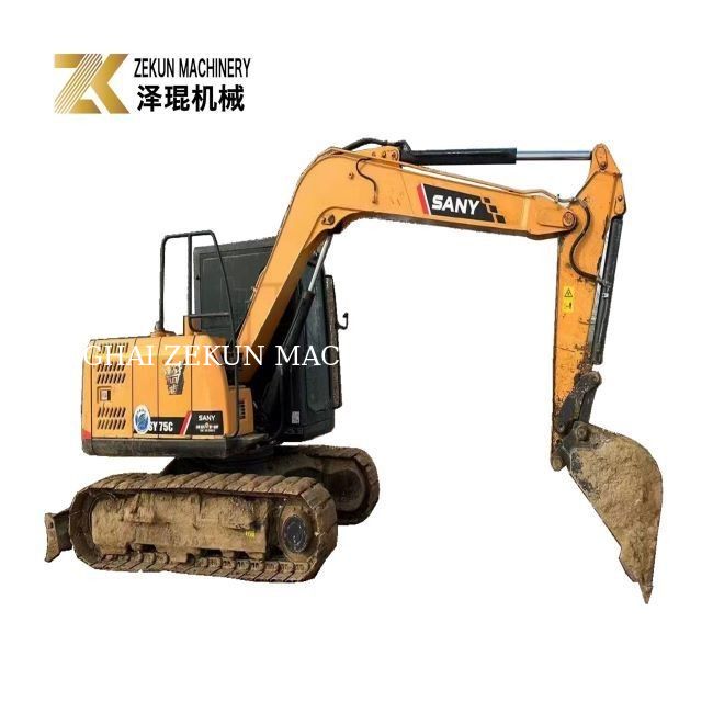 7.5 Tonnen SANY 75C Bagger verwendet mit anderen Hydraulikzylinder und im Jahr 2015