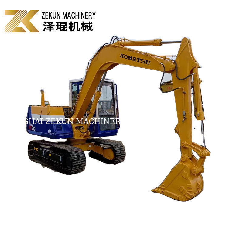 Japan Komatsu PC60-6 Bagger mit geringem Betriebsgewicht von 6 Tonnen und gutem Zustand