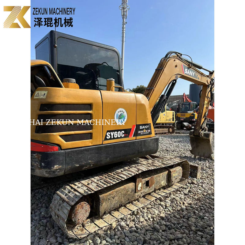 SANY SY60C Pro 6 Tonnen Gebraucht Crawler Bagger 36KW Leistung Second Hand Diggers