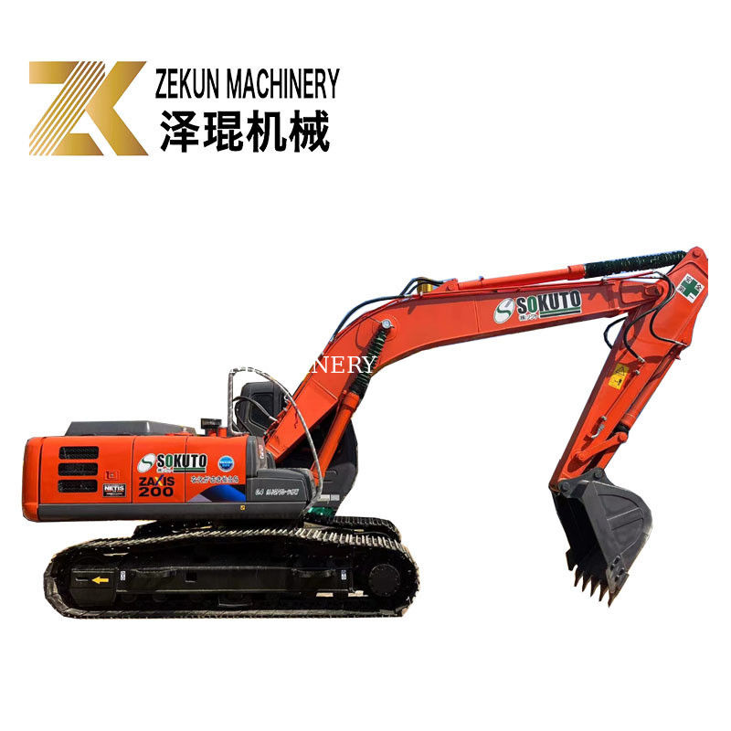 20 Tonnen Gebraucht HITACHI ZX 200-3G Crawler Bagger Bagger in gutem Zustand