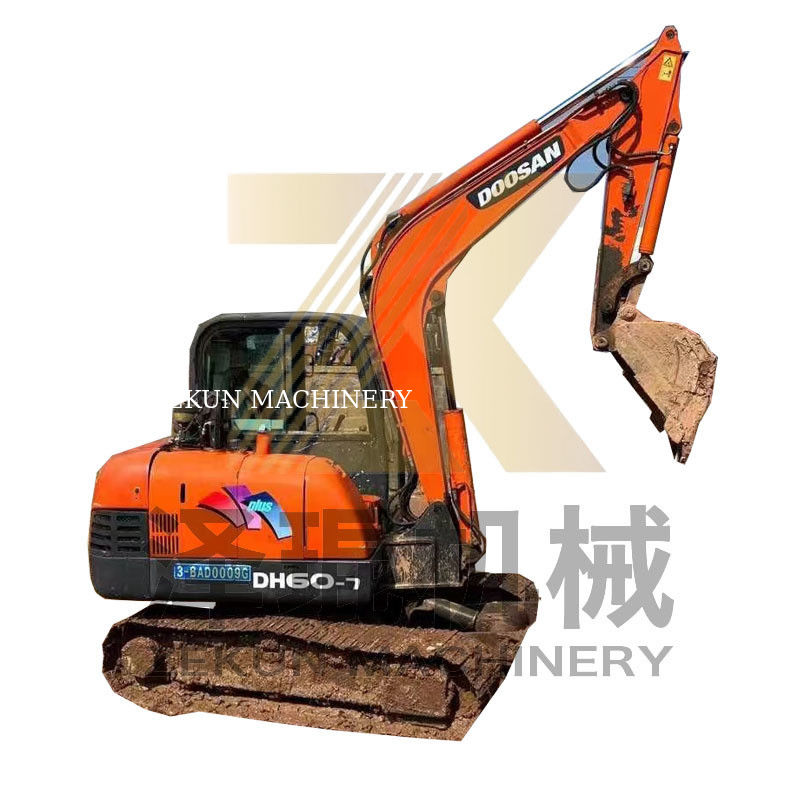 5500 KG Doosan60-7 DH55/DH60-7/80-7 DH60/DH60-7 Bagger mit 0-2000 Arbeitsstunden
