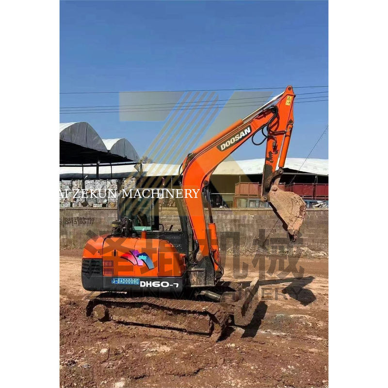 5500 KG Doosan60-7 DH55/DH60-7/80-7 DH60/DH60-7 Bagger mit 0-2000 Arbeitsstunden