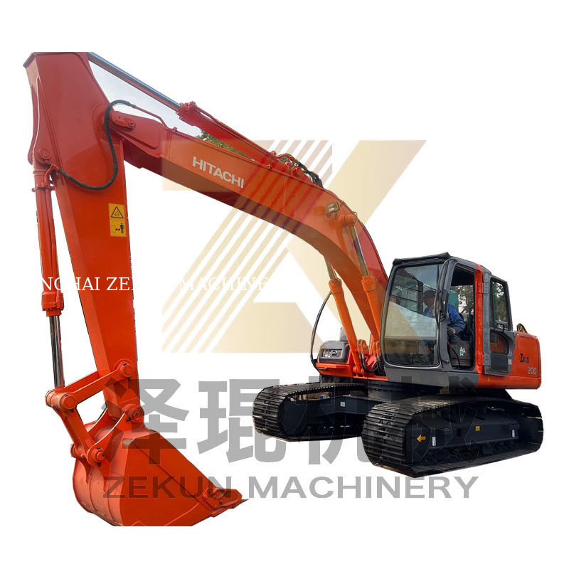 110 KW Second-Hand Bagger ZX200 Gebrauchtes Schwerbagger für Ihre Baubedarf