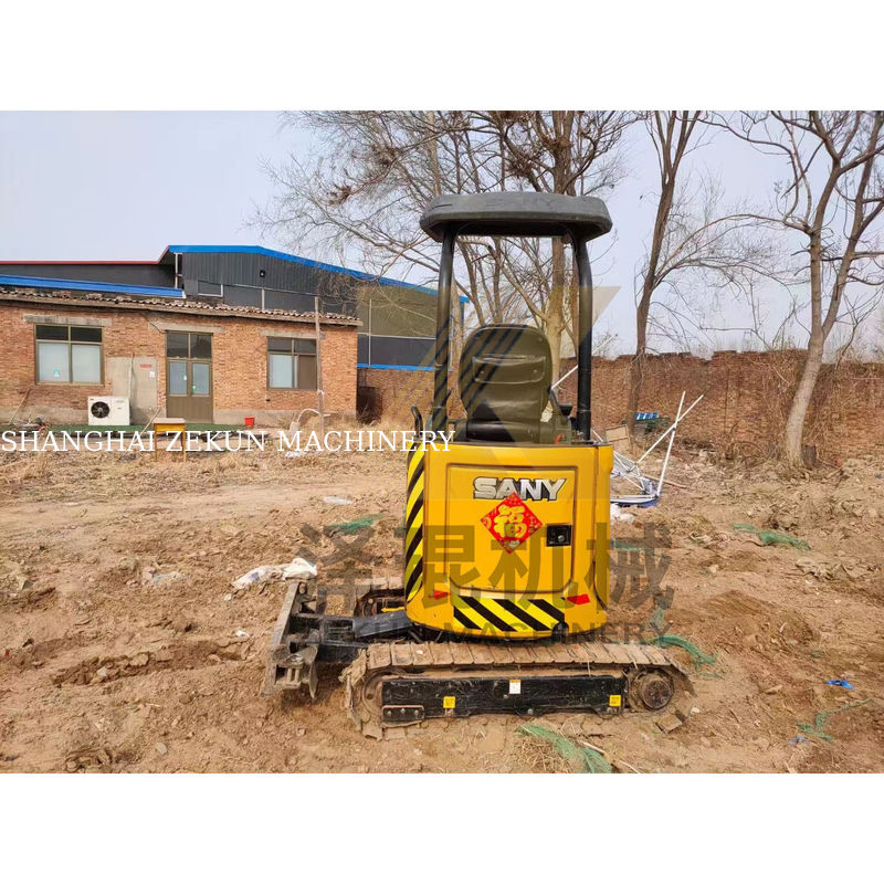 SANY SY18U 1,8 Tonnen Minibagger mit 14,6 KW Leistung und 0,04 m3 Eimerkapazität