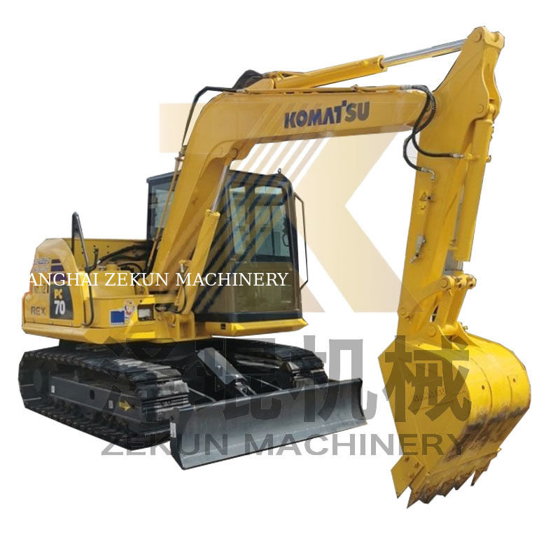 6.59TON Betriebsgewicht 2022 Gebraucht Komatsu PC70-8 Bagger für Ihre Anforderungen