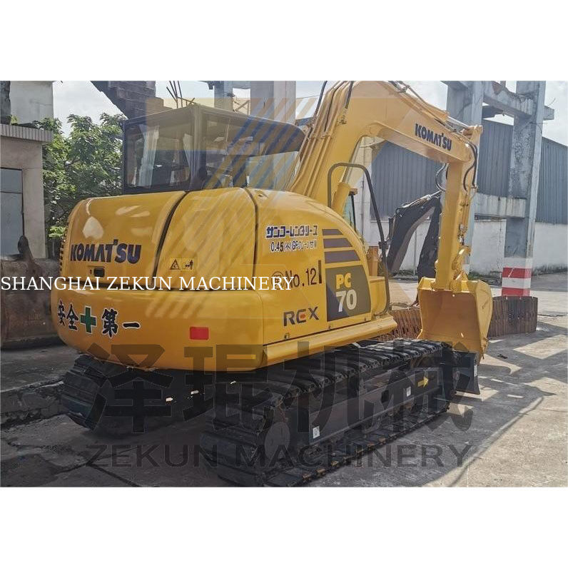 6.59TON Betriebsgewicht 2022 Gebraucht Komatsu PC70-8 Bagger für Ihre Anforderungen