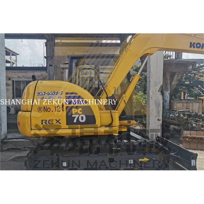 6.59TON Betriebsgewicht 2022 Gebraucht Komatsu PC70-8 Bagger für Ihre Anforderungen